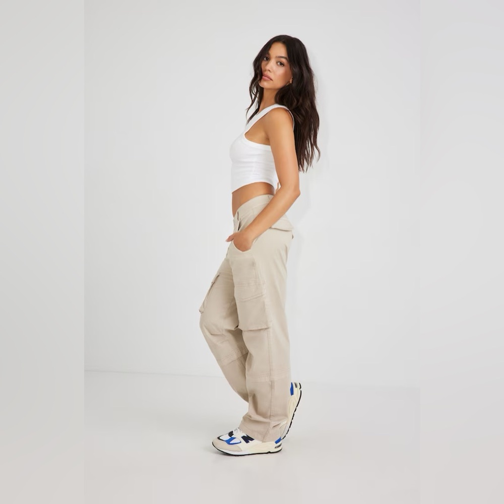 Garage Beige Cargo Pants